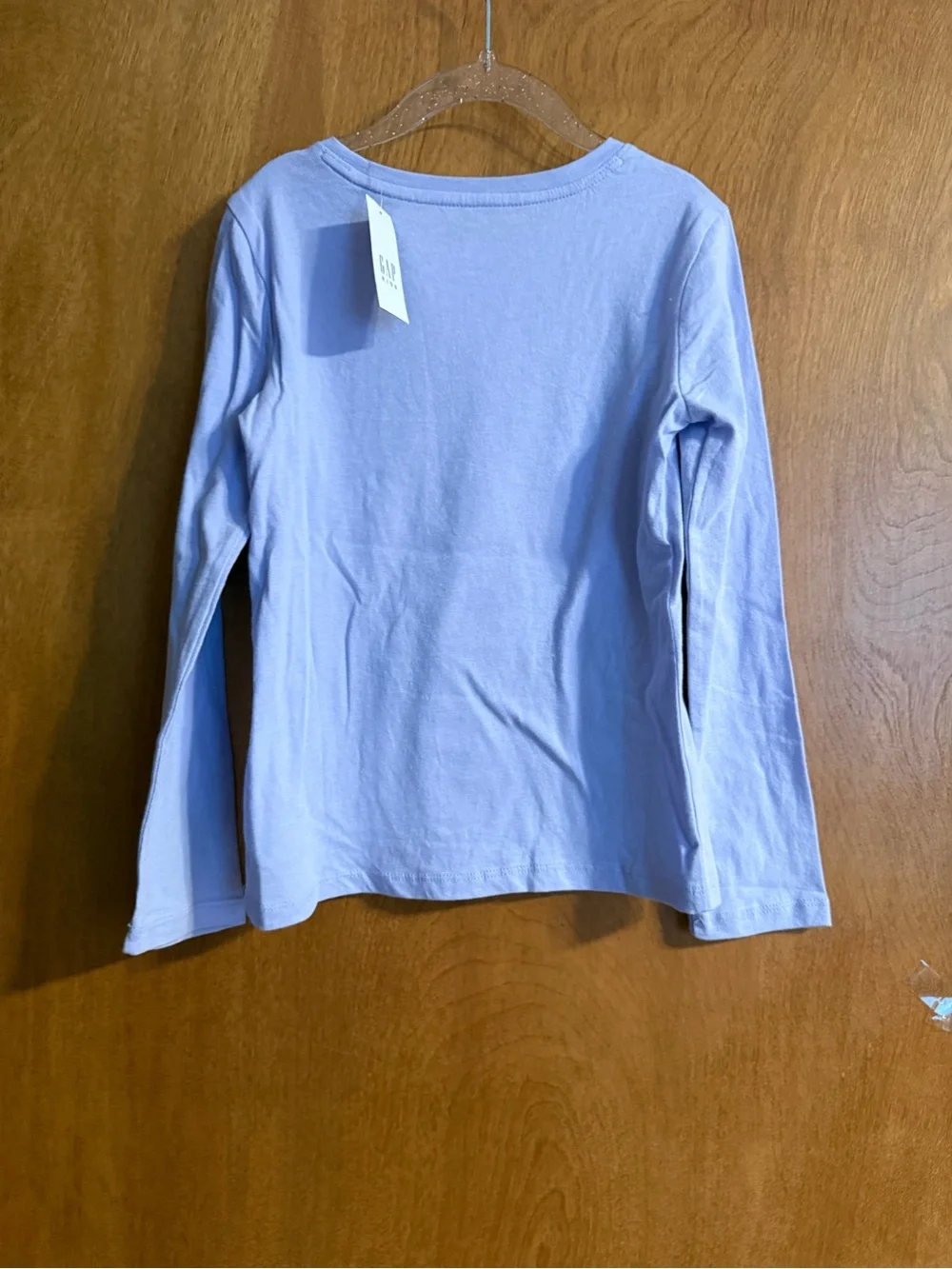 GAP Light Blue Long-Sleeve Tee Star